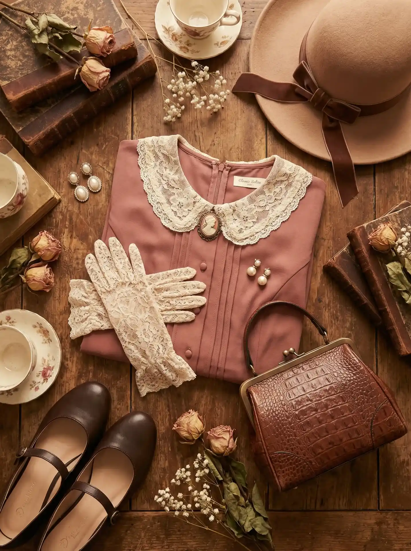 小萝莉 Lo娘古典系穿搭日记