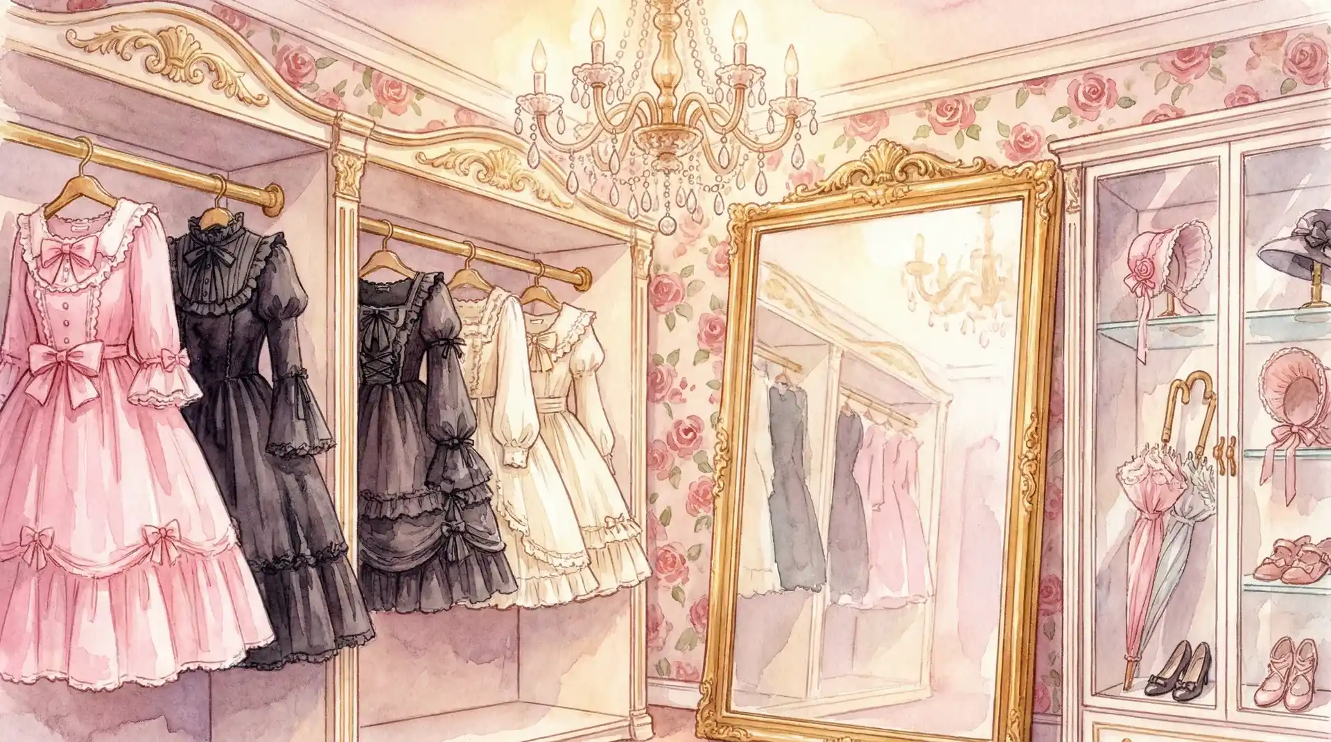 小萝莉 衣橱展示